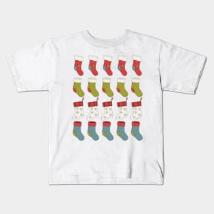 Holiday Stockings Kids T-Shirt